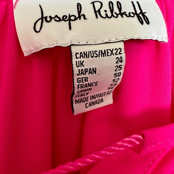 JOSEPH RIBKOFF BOHO 70’s TUNIC - “PRETTY IN PINK” - Picture 5 of 7